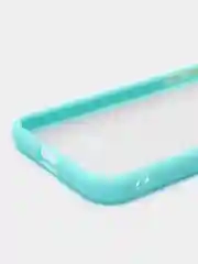 Бирюзовый apple iPhone 7 / 8 / SE 2020 чехол матовый с цветными кнопками