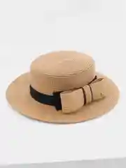 Белый соломенная женская шляпа, из натуральной соломы