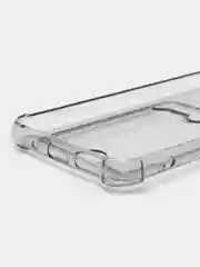 Черный чехол для Xiaomi Redmi 10C / Poco C40, Сяоми Редми 10С, прозрачный, с карманом для карты