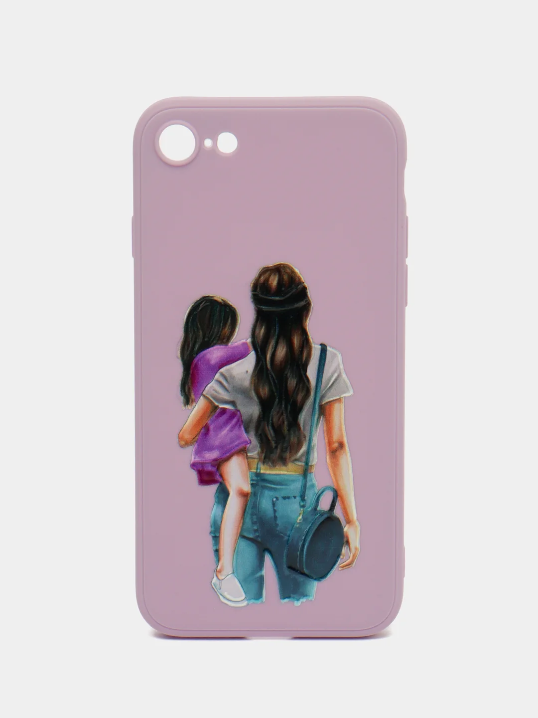 Лавандовый накладка цветная для iPhone 7, 8, SE 2020, SE 2022