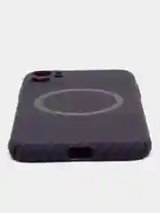 Фиолетовый накладка Чехол для iPhone 11/14/13Pro/13 Pro Max/14 Pro/14 Pro Max Карбон Магсейф MagSafe