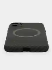 Черный накладка Чехол для iPhone 11/14/13Pro/13 Pro Max/14 Pro/14 Pro Max Карбон Магсейф MagSafe
