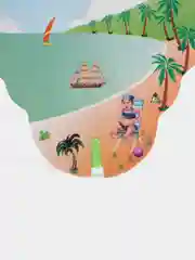 Зеленый игрушка-запускалка "Вертолёт" на резинке с яркими картинками 20 см 4 цвета