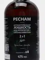 PECHAM 6 штук антибактериальная жидкость для ирригатора + ополаскиватель, 475 мл