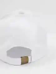 Белый кепка бейсболка подростковая, однотонная, для девочек