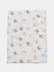Коралловый меланж ткань хлопковая 150 х 100 см. (Бязь, поплин)