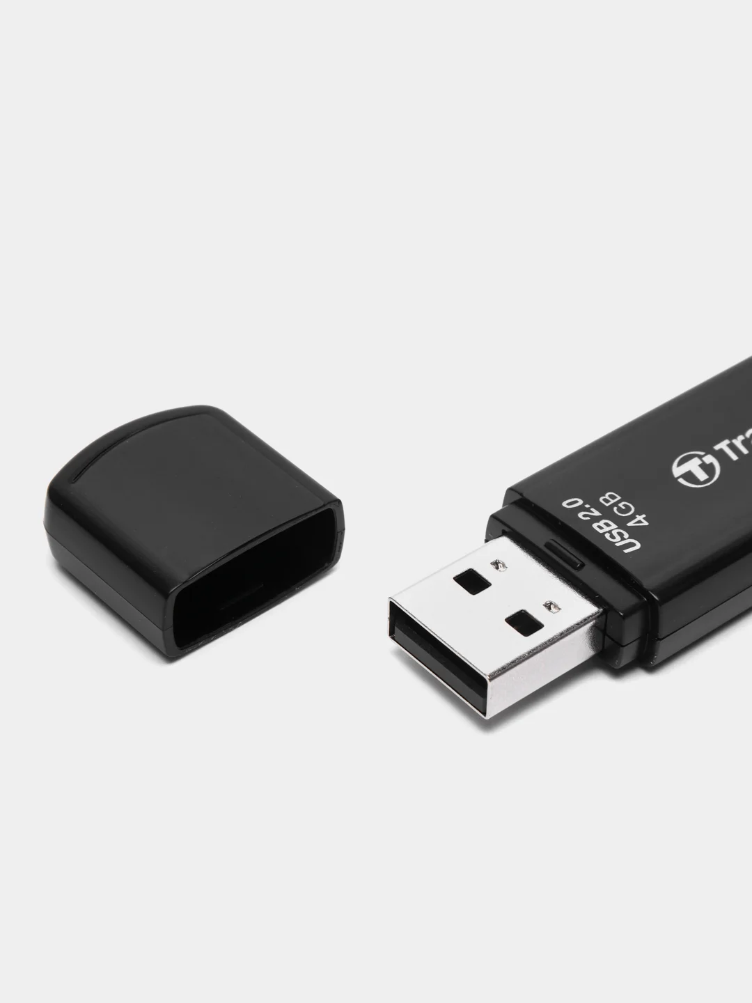 Флешка накопитель для компьютера 4 Gb, Transcend Jet Flash 350, USB 2.0, черный, 510966