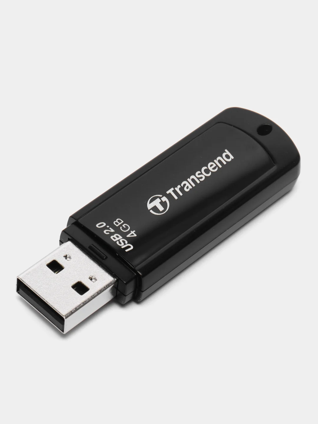 Флешка накопитель для компьютера 4 Gb, Transcend Jet Flash 350, USB 2.0, черный, 510966
