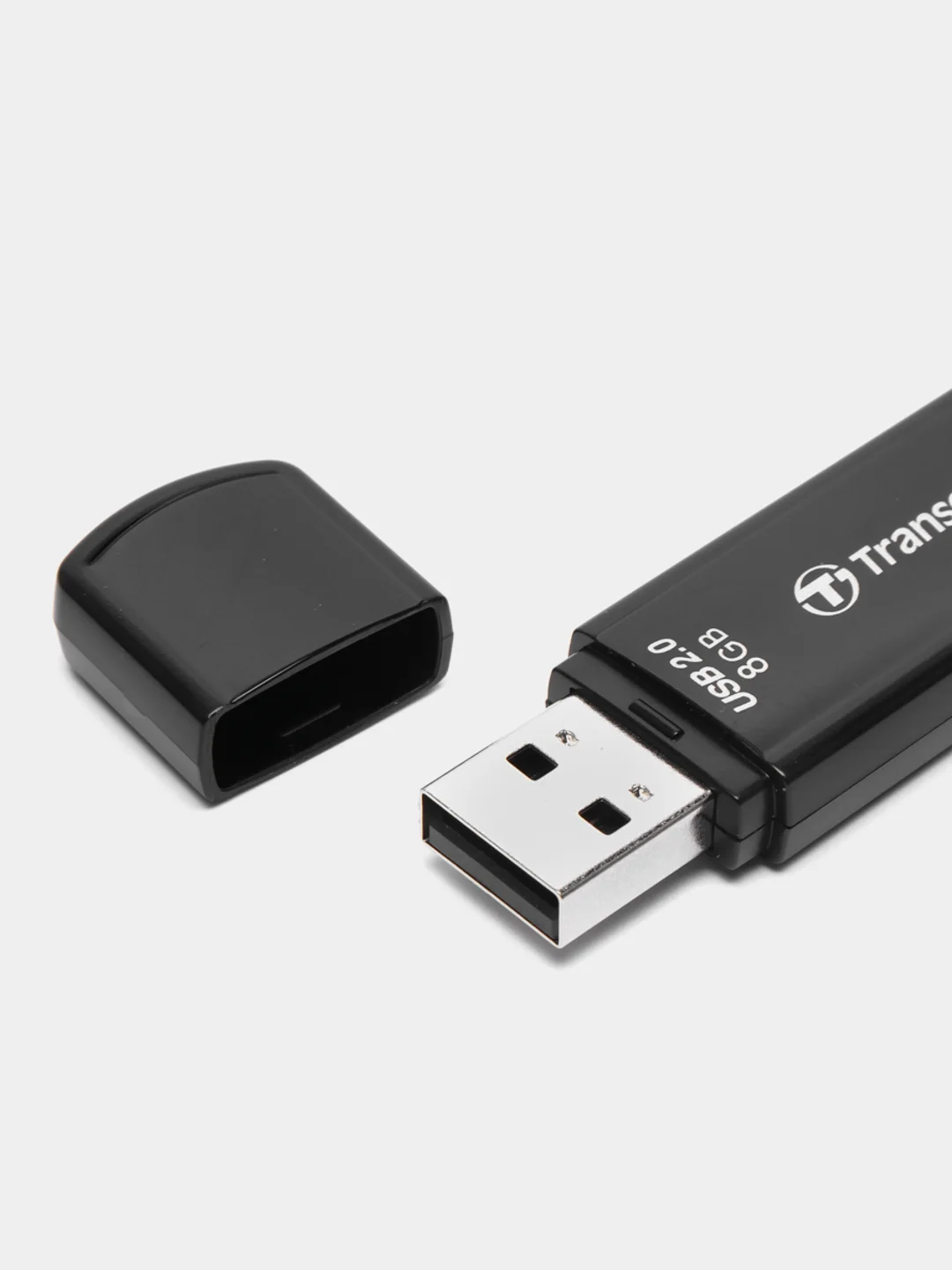 Флешка накопитель для компьютера 8 Gb, Transcend Jet Flash 350, Usb 2.0, черный, 510967
