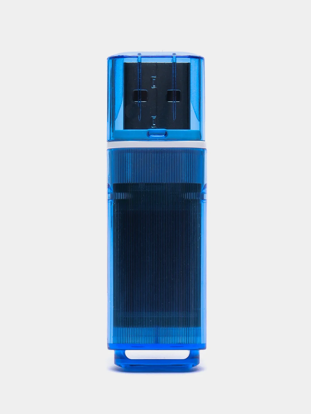 Флешка накопитель для компьютера 16 Gb, Smartbuy Glossy, Usb 2.0, синий, 512191