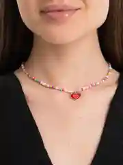 Медный чокер/цепочка/ожерелье/колье из бисера на шею,разные цвета