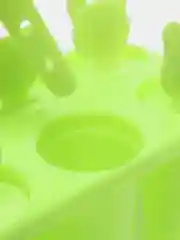 Салатовый форма для мороженого домашнего Эскимо, 6 ячеек