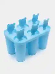 Лазурный форма для мороженого домашнего Эскимо, 6 ячеек