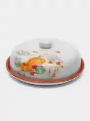 Блюдо для блинов с крышкой 23 см, "Тыква"