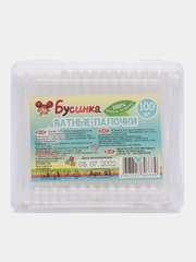 Ватные палочки детские 100шт. "Бусинка" арт.93