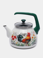 "Петушок" Чайник, 3,0 л, с крышкой, 10013160/050922/3433169, Турция