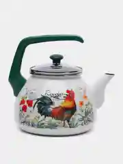 "Петушок" Чайник, 3,0 л, с крышкой, 10013160/050922/3433169, Турция