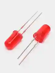 Красный светодиод, 5 мм, 3V, 50 штук в упаковке