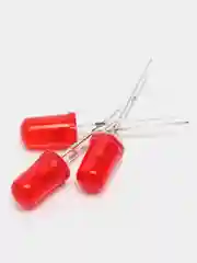 Красный светодиод, 5 мм, 3V, 50 штук в упаковке