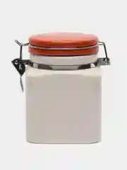 Банка для сыпучих продуктов 670 мл с клипсой, "Тыква"