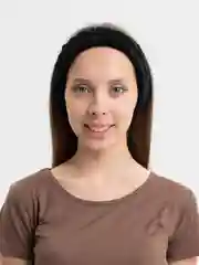Черный повязка для волос косметическая, для умывания