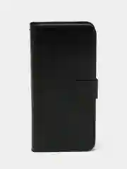 Черный чехол-книжка с магнитной застежкой для Infinix Smart 7 HD, Инфиникс Смарт 7 ХД