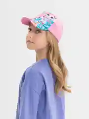 Кораллово-розовый бейсболка для девочки