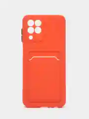 Коралловый силиконовый чехол для Samsung Galaxy M33 5G (Самсунг Галакси М33 5Ж), матовый
