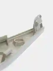Серебряный накладки вставки ручек дверей салона Лада Веста