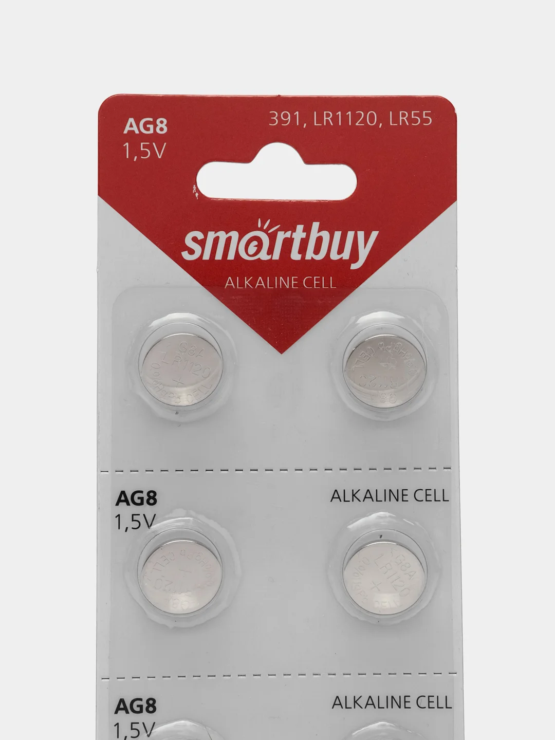 Батарейка AG0, AG1, AG2, AG4, AG5, AG7, AG8, AG9, AG11, AG12, AG13 SmartBuy