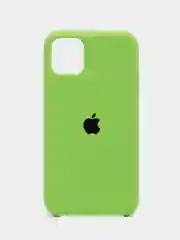 Салатовый чехол Silicone Case для iPhone 11, с открытым низом