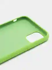 Салатовый чехол Silicone Case для iPhone 11, с открытым низом