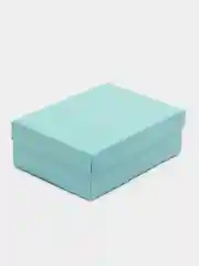 Бирюзовый коробка подарочная, складная