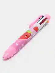 Ручка 6-тицветная "Как в детстве", разные цвета