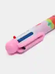 Ручка 6-тицветная "Как в детстве", разные цвета