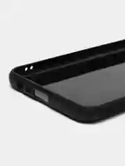 Черный чехол для Realme C21Y, C25Y (Реалми С21У, С25У), силиконовый, под карбон