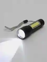 Ручной компактный фонарь от SimpleShop с регулировкой угла свечения, стробоскопом, USB