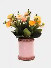 Красный ваза с цветами /цветы /цветочный декор