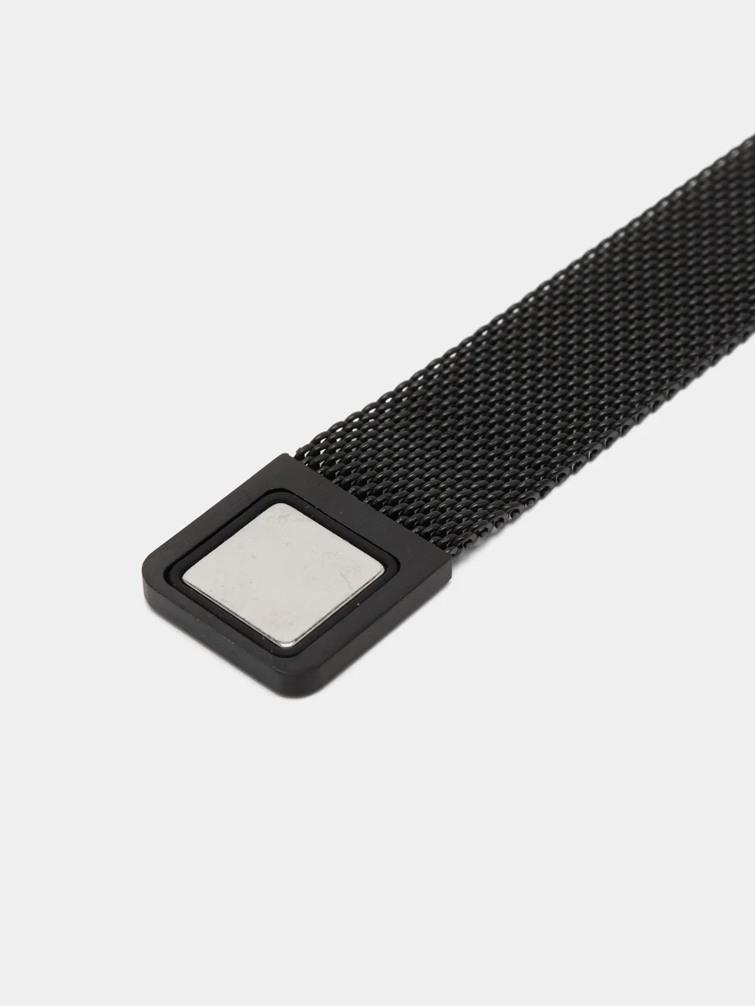 Черный металлический ремешок Миланская петля для фитнес-браслета Xiaomi Mi Band 8