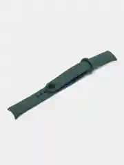 Зеленый силиконовый ремешок с металлическим креплением для Xiaomi Mi Band 8
