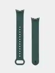Зеленый силиконовый ремешок с металлическим креплением для Xiaomi Mi Band 8
