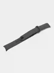 Хром силиконовый ремешок с металлическим креплением для Xiaomi Mi Band 8