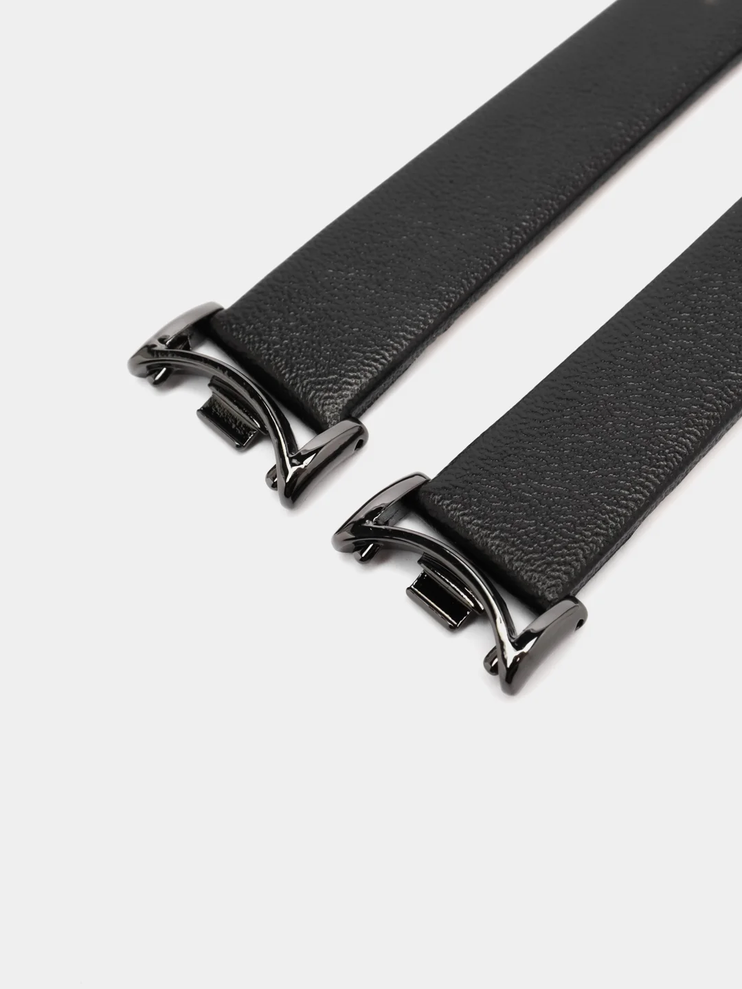 Красный кожаный ремешок для Xiaomi Mi Band 8