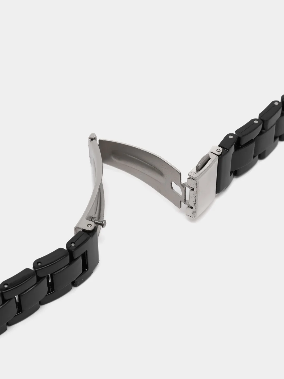 Черный ремешок для часов из цветной смолы для Xiaomi Mi Band 8