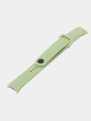 Силиконовый ремешок с металлическим креплением для Xiaomi Mi Band 8