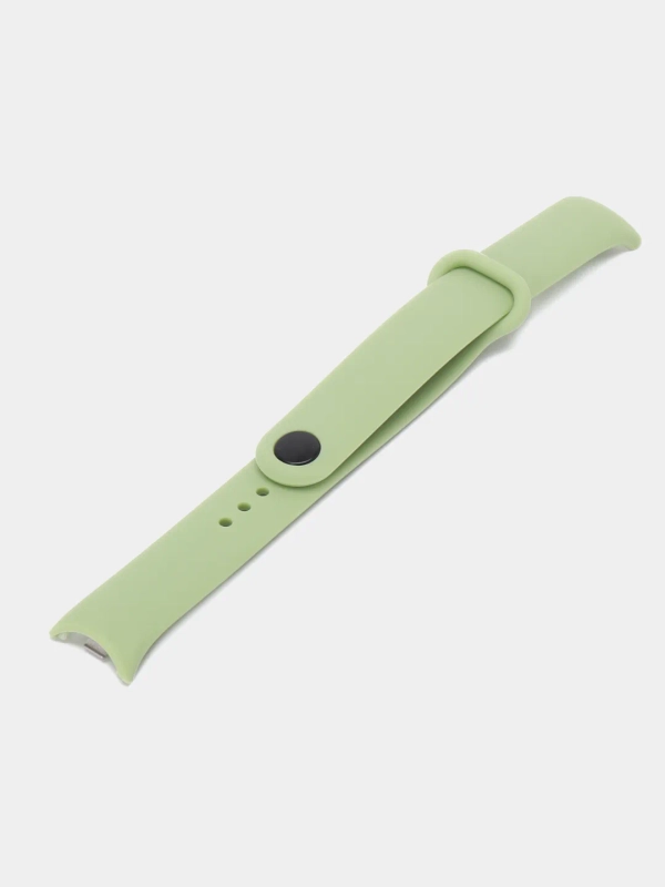 Силиконовый ремешок с металлическим креплением для Xiaomi Mi Band 8