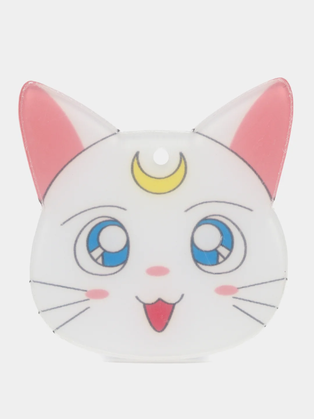 Подвеска для изготовления украшений "Белый кот Сейлор Мун" (Sailor Moon), 1 штука
