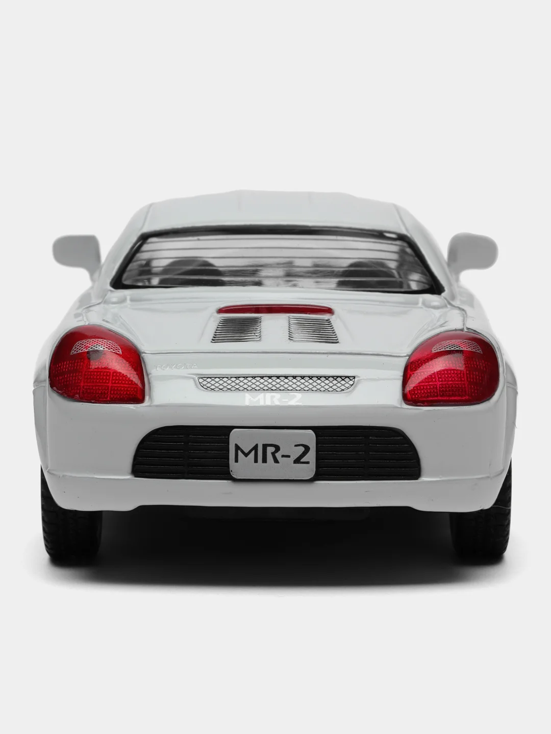 Белый машинка металлическая, инерционная, Toyota MR2 KT5026D 1:32 Kinsmart