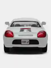 Белый машинка металлическая, инерционная, Toyota MR2 KT5026D 1:32 Kinsmart