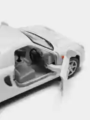 Белый машинка металлическая, инерционная, Toyota MR2 KT5026D 1:32 Kinsmart